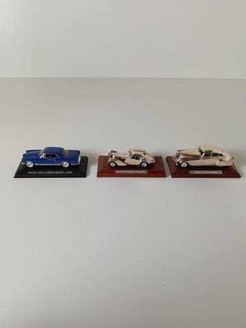 1:43 - Modelauto (3) - Pierce Silver Arrow; Bugatti Coupé, Hobby en Vrije tijd, Nieuw