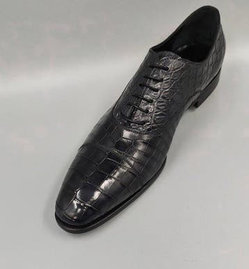 Dami-Crocodile-46- Oxfords-Toecap - Veterschoenen - Maat: EU
