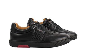 TESTONI - 8 UK - 42 IT - Ravenna Sneaker Sport Black -