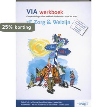 VIA Werkboek 3F Zorg & Welzijn 9789490013882 Rieke Wynia, Verzenden, Rieke Wynia