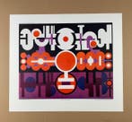 Auguste Herbin - NEZ 1971 - Vintage Collotype Print -