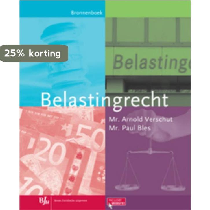 Belastingrecht / Bronnenboek / Bronnenboeken MBO, Boeken, Wetenschap, Gelezen, Verzenden