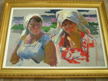 Viktor Vladimirovich Pirogov (1920-1993). - Twee, Antiek en Kunst