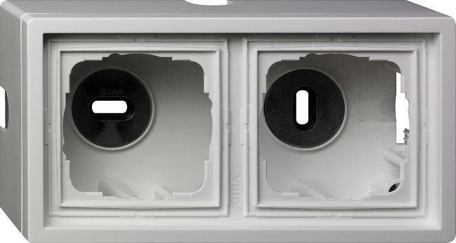 Gira F100 Boîte Pour Montage en saillie Appareillage, Doe-het-zelf en Bouw, Elektriciteit en Kabels, Verzenden