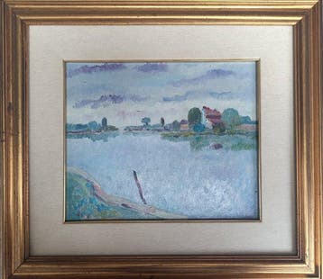 Dino Costantini (1940-2004) - Paesaggio a Mazzorbo