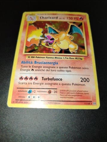 Pokémon - 1 Card - Charizard 11/108 Holo - XY, Hobby en Vrije tijd, Verzamelkaartspellen | Pokémon, Nieuw