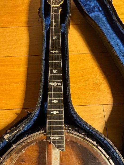 Bacon & Day - Silver Bell Style no.2 - - Viersnarige banjo -, Musique & Instruments, Instruments à vent | Flûtes à bec