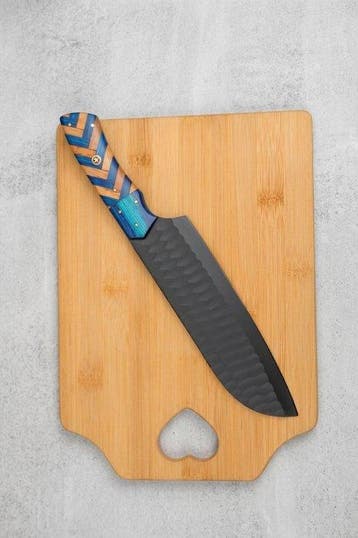 Smoked Blades - Keukenmes - Chefs knife - **Handgemaakt