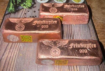 1331 Gramm - Cuivre - Edelmetalle Deutschland - Scellé avec