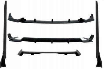 Aero Kit Glans Zwart BMW X7 G07 met M Pakket B9781, Nieuw, Voor, BMW
