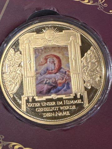 Wereld. Medaillen - Das Vaterunser - Pater Noster Set mit 6