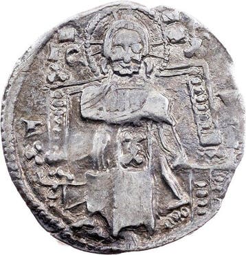 . Servië Stefan Uros II. Milutin. Dinar ND (1282-1321)
