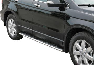 Side Bars | geschikt voor Honda | CR-V 07-10 5d suv. | RVS r, Verzenden