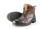 Nogrz Veterboots in maat 40 Bruin, Kleding | Heren, Schoenen, Bruin, Verzenden, Gedragen, Boots