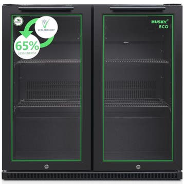 Barkoelkast | ECO | 218L | Zwart | 0°C/+10°C | Geforceerd |, Verzenden, Nieuw in verpakking