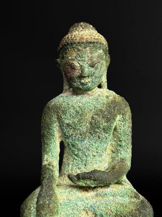Bouddha - Ava Kingdom - 15th/16th century - Beeld -, Antiquités & Art, Art | Art non-occidental