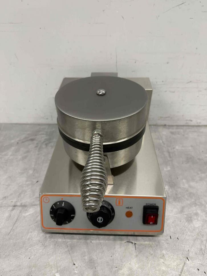 RVS Wafelijzer hartjes met timer 230V Horeca, Zakelijke goederen, Horeca | Keukenapparatuur, Ophalen of Verzenden