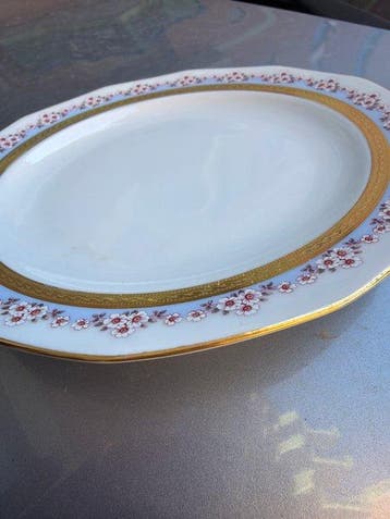 Winterling Marktleuthen - Schotel (12) - Verguld - Dessert, Antiek en Kunst