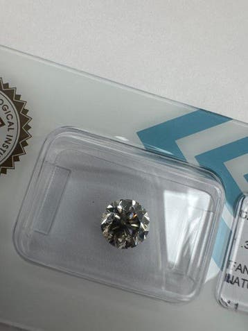 Zonder minimumprijs - 1 pcs Diamant (Natuurlijk gekleurd) -, Nieuw