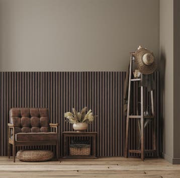 Panneaux acoustiques muraux - noyer - 6 panneaux | 130 x 60, Verzenden, Neuf