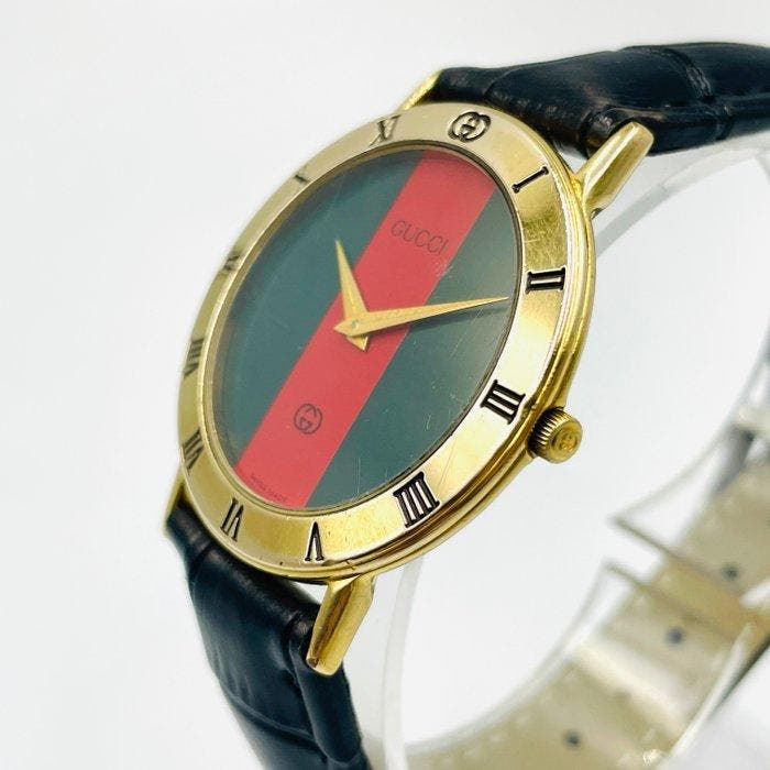Gucci - 3000M Sherry Line - Zonder minimumprijs - Heren -, Handtassen en Accessoires, Horloges | Heren