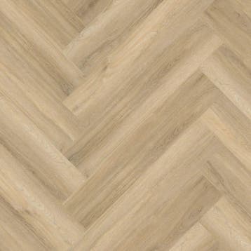 Bonn visgraat pvc dryback micro-bevel 4V - Beige, Ophalen of Verzenden, Nieuw