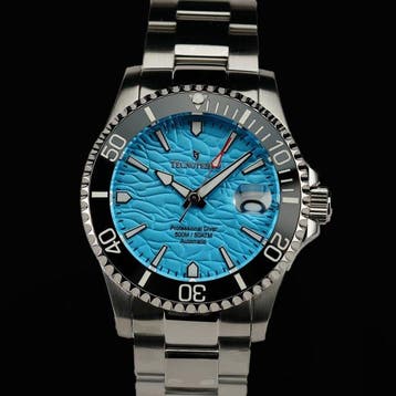 Tecnotempo - Automatic Professional Diver 500M / 50ATM - sky