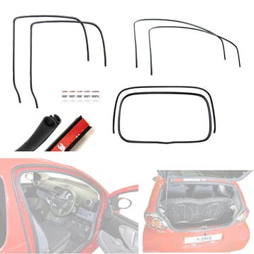 Aygo 107 C1 5-Deurs Rubber Waterlekkage Reparatie Kit, Verzenden, Nieuw