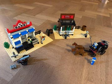Lego Set - 6765 - Western - Gold city junction (1996) -