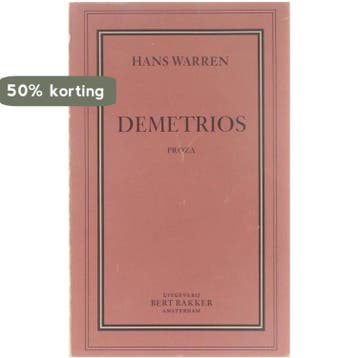 Demetrios 9789060194317 Warren, Verzenden, Warren