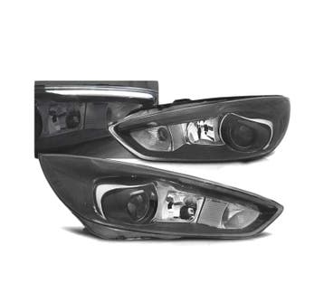 PHARES TRU DRL POUR FORD FOCUS MK3 14-18 LED NOIR, Verzenden, Nieuw