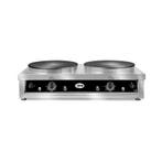 Crepes Bakplaat | OUTLETMODEL | 2 platen 2x Ø40cm | 2kW |, Verzenden, Nieuw in verpakking