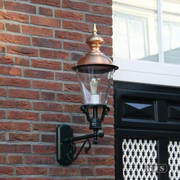 Buitenverlichting wand rond Buitenlamp Baarn L, Verzenden, Nieuw