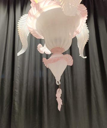 Lustre - Panna - Verre de Murano - 3 lumières