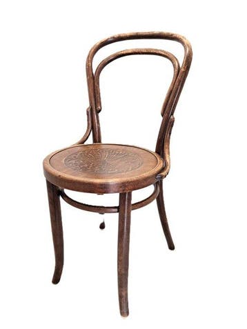 Bentwood - Stoel - Hout - Thonet stijl cafe/bistro