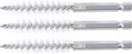 Bgs Technic Borstelschijf 11 mm 6,3 mm (1/4) 3-dlg, Verzenden, Nieuw