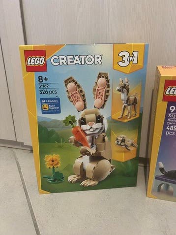 Lego Set - Creator 3in1, Creator - Lego 31162 coniglio 31392, Nieuw