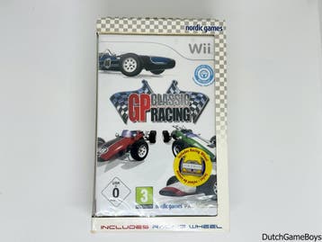 Nintendo Wii - GP Classic Racing + Racing Wheel - EUR - New, Verzenden, Gebruikt