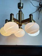 Lustre - Verre, Bois, Métal - Lustre de Murano