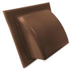 Kunststof gevelkap met klep, Verzenden