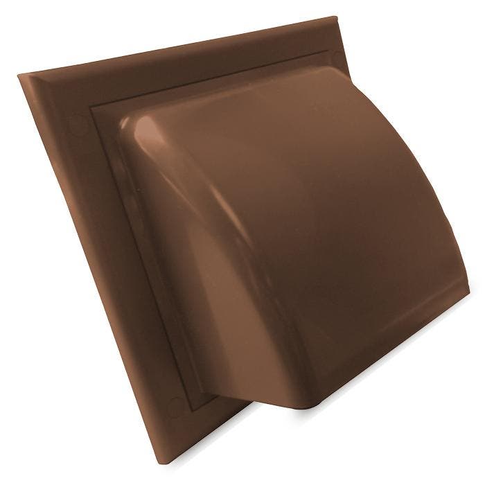 Kunststof gevelkap met klep, Bricolage & Construction, Ventilation & Extraction, Envoi