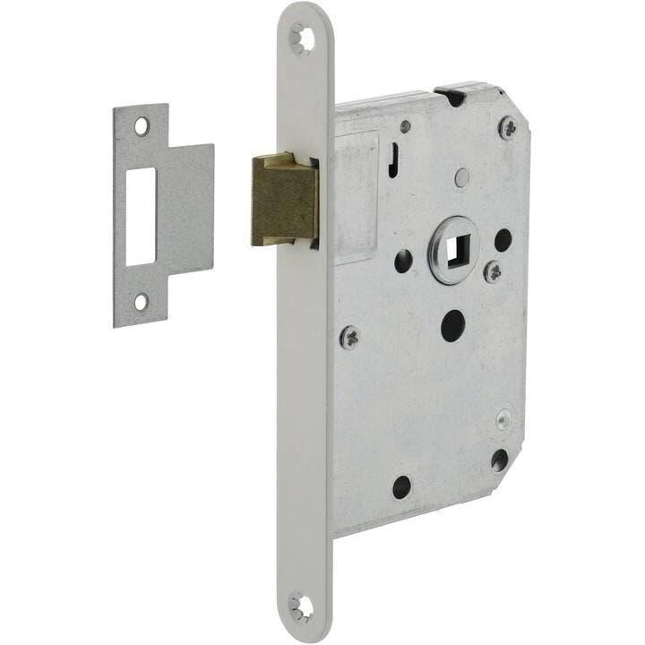 Woningbouw loopslot wit - voor binnendeur - Intersteel, Doe-het-zelf en Bouw, Hang- en Sluitwerk, Slot, Nieuw, Overige materialen