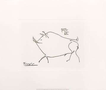 Pablo Picasso (1881-1973) (after) - Le Petit Cochon, 1952
