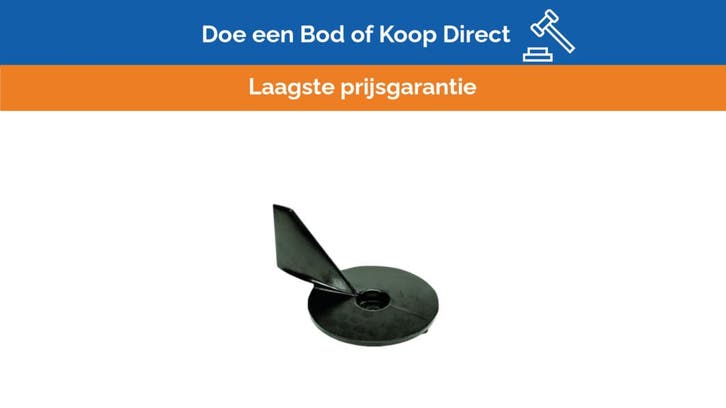 Bieden: Mercury aluminium trim tab vin starboard, Watersport en Boten, Bootonderdelen, Ophalen of Verzenden