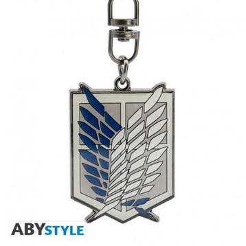Attack On Titan Scouts Metalen Sleutelhanger, Ophalen of Verzenden, Nieuw