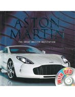 ASTON MARTIN , THE GREAT BRITISH INSTITUTION (BOEK MET DVD), Nieuw