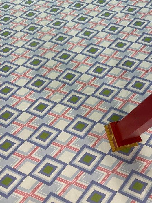 San Leucio top quality - exclusief postmodern tafellaken in, Antiek en Kunst, Antiek | Meubels | Tafels