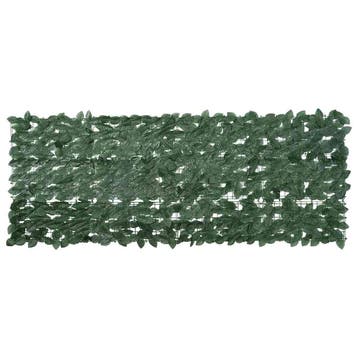 vidaXL Balkonscherm met donkergroene bladeren 200x75 cm, Verzenden