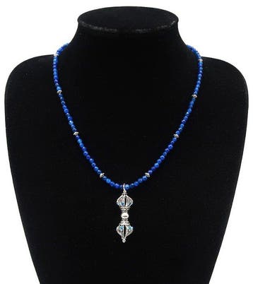 Boeddhistische ketting - Dorje/Vajra - Obstakels vernietigen, Antiek en Kunst