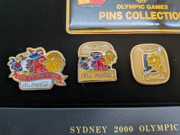 Coca-Cola x McDonalds - Sydney 2000 Olympic Games pin